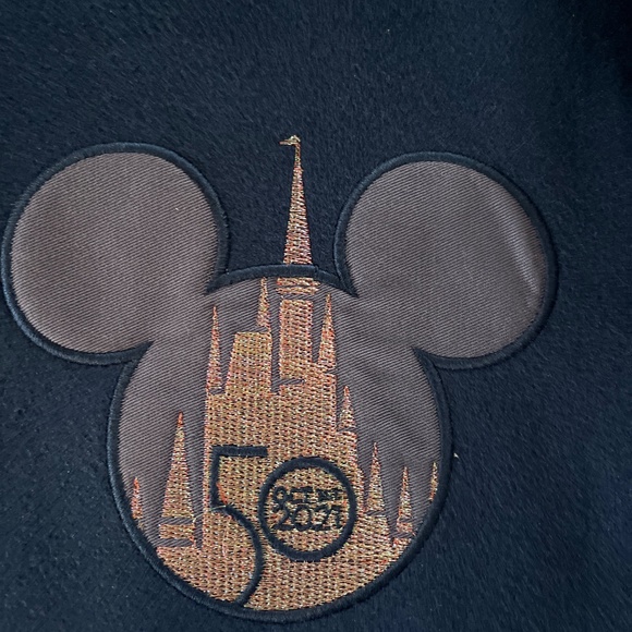Walt Disney World 50th Anniversary Letterman Jacket (Size Medium) - Picture 6 of 6